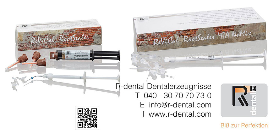 Die ReViCal ®-Produktfamilie von R-dental Dentalerzeugnisse