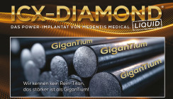 ICX-DIAMOND – das Power-Implantat von medentis medical