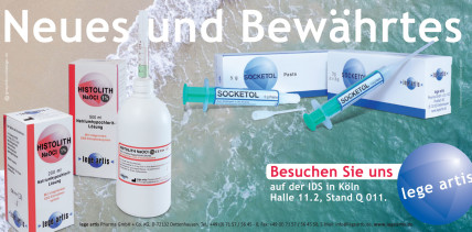 lege artis auf der IDS 2019 – Neues und Bewährtes