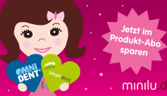 Mit Eigenmarken im minilu Produkt-Abo zusätzlich sparen