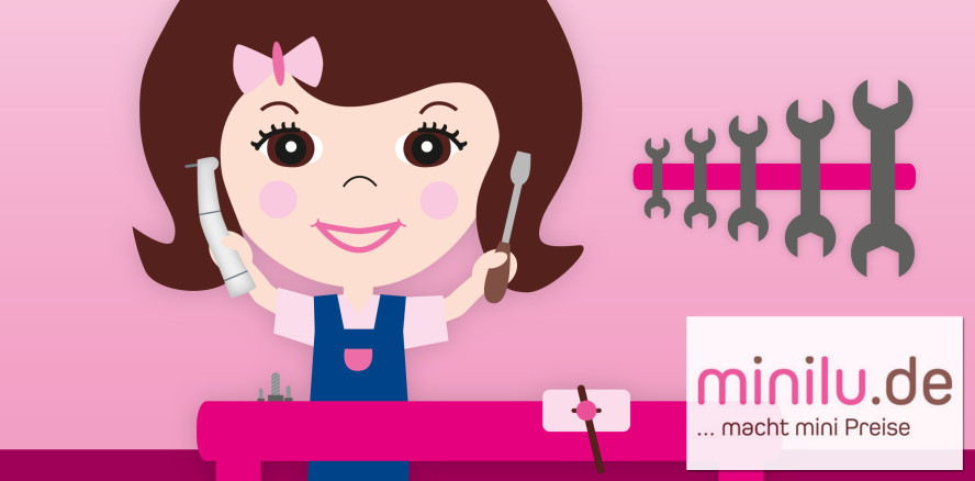 minilus Werkstatt für defekte Hand- und Winkelstücke