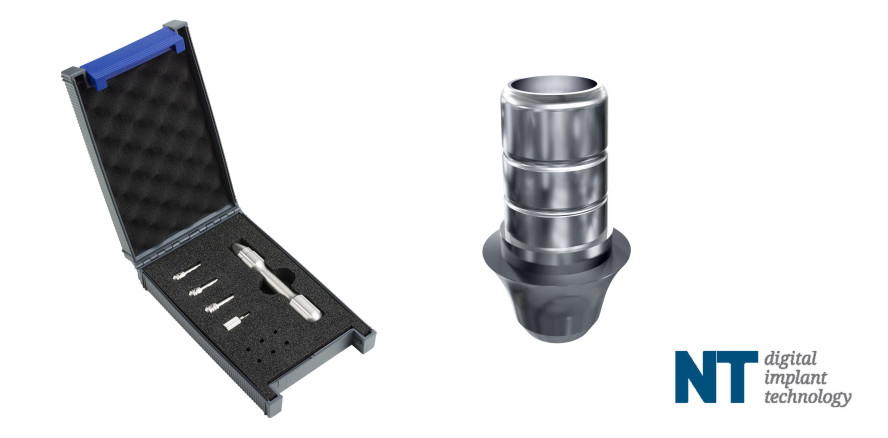 Neue rotierende Titanbasen plus Schutz bei Bearbeitung