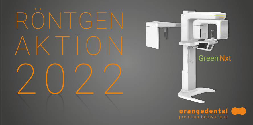 orangedental Röntgenaktion im zweiten Halbjahr 2022