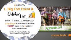 1. Big FoV Event & Oktoberfest am 11. und 12. Oktober 2024 bei orangedental