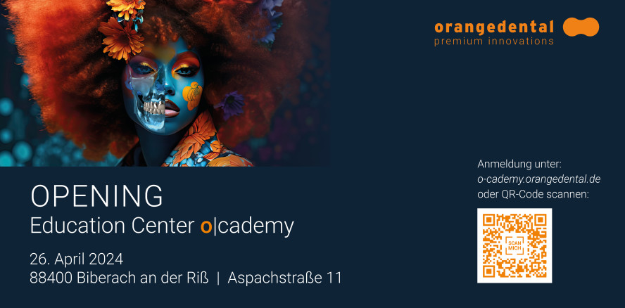 Großes Opening des orangedental Education Centers o|cademy