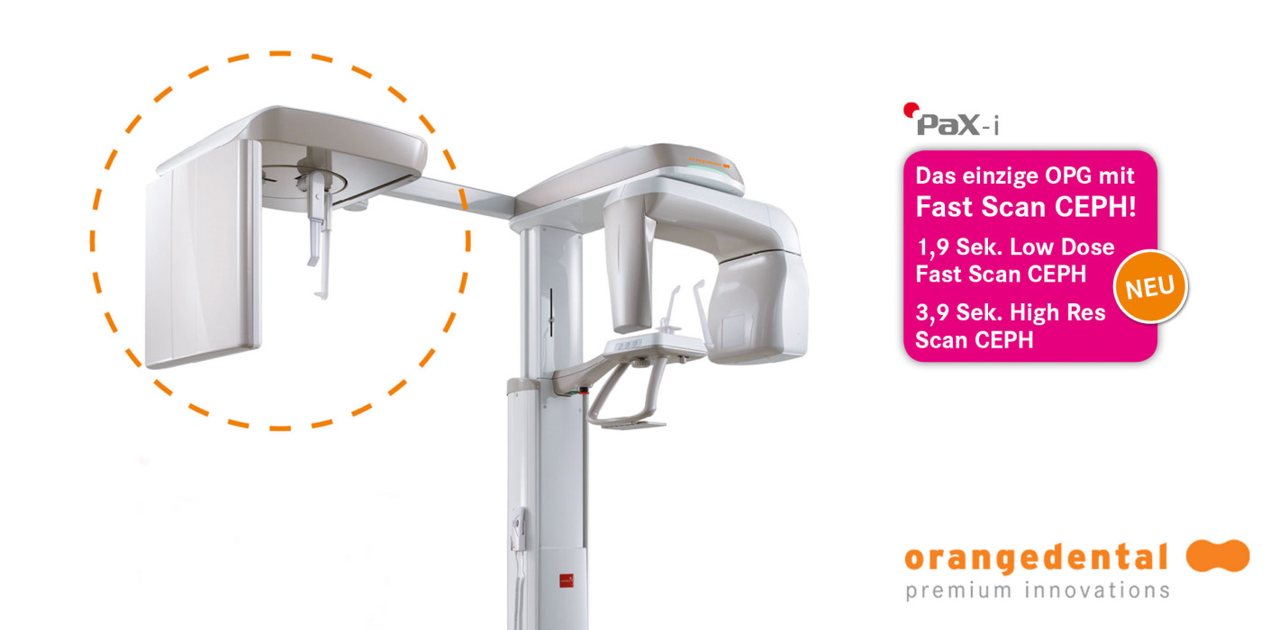 orangedental & Vatech sagen Bewegungsartefakten den Kampf an