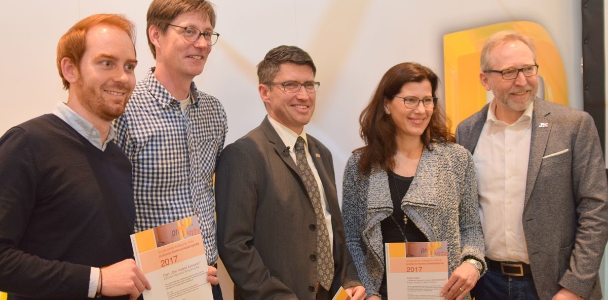 proDente verleiht Journalisten- und Kommunikationspreis 2017
