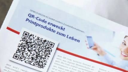 QR-Code erweckt Printprodukte zum Leben