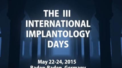 3. Internationale Implantologie-Tage in Baden-Baden