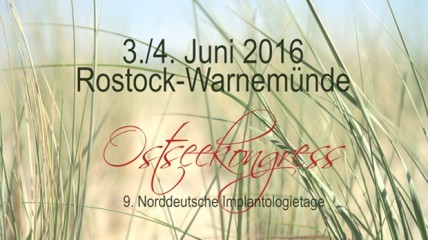 Vorschau auf den Ostseekongress 2016