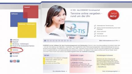 O-TIS – das EVIDENT Terminportal: Termine online vergeben