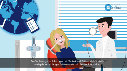 Lachgassedierung: Vorteile für Patient und Behandler