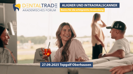 dentaltrade Fortbildungsevent zu Alignern und Intraoralscannern