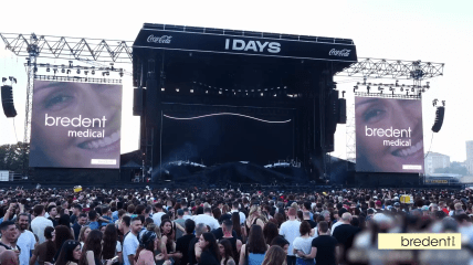 bredent medical begleitet Dua Lipa Tour 2025
